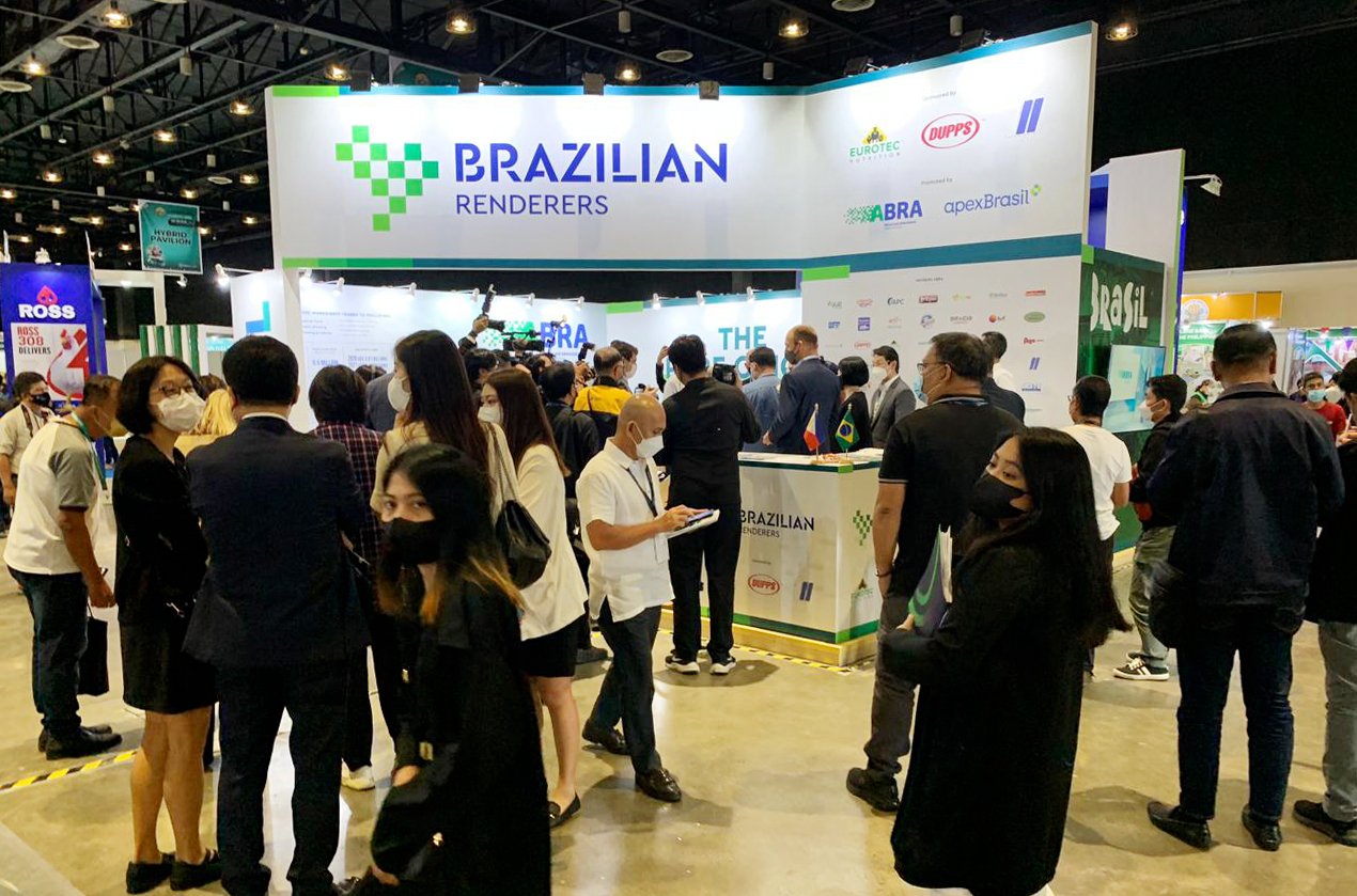 Ações do Brazilian Renderers promovem oportunidades com o mercado filipino