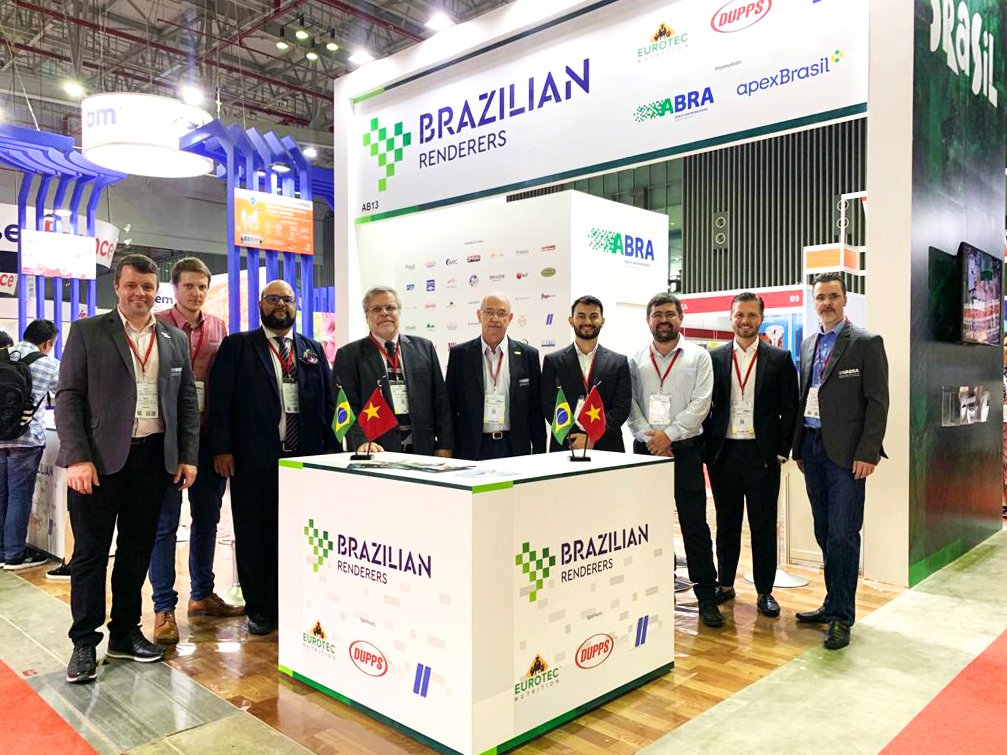 ILDEX Vietnam: Brazilian Renderers attend the fair and hold business roundtables