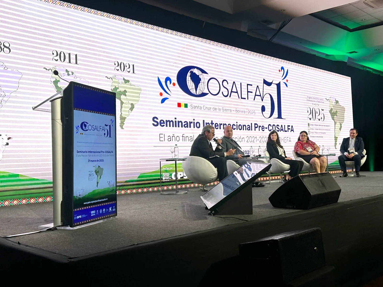 Brazil advances in the fight against foot-and-mouth disease, and ABRA follows the 51st COSALFA discussions in Bolivia